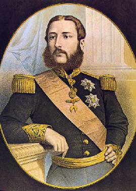 Léopold II de Belgique vers 1866